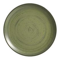 Prato Raso Cerâmica 29cm Refeição Kya Olive Alleanza Rustico Prato Raso Cerâmica 29cm Refeição Kya Olive Alleanza Rustico