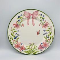 Prato Raso Cerâmica Belle Bouquet Alleanza 29cm Prato Raso Cerâmica Belle Bouquet Alleanza 29cm