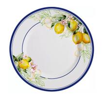 Prato Raso Cerâmica Sorrento Limão Siciliano 29,5cm - 1 unid