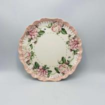 Prato Raso Classic Peony Estampa Borda Prato Raso Classic Peony Estampa Borda