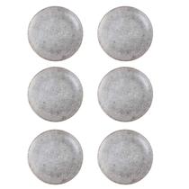 Prato Raso Coup Concrete De Cerâmica 29Cm 6 Un - Alleanza