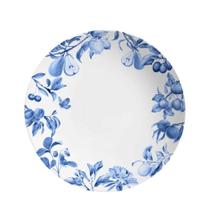 Prato Raso Coup Frutela 29cm Azul Cerâmica Alleanza.