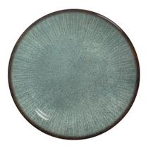 Prato Raso Coup Síria Cerâmica Faiança Verde 29cm Ref.5505201 Alleanza Cerâmica