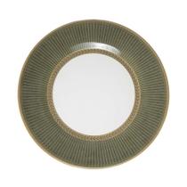 Prato Raso De Cerâmica Alleanza 28cm Celebrate Verde Plus