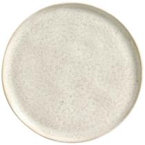 Prato Raso De Cerâmica Bio Vanilla 29Cm Porto Brasil
