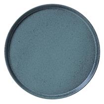 Prato Raso De Cerâmica Neo Night Sky Azul 27cm Porto Brasil Prato Raso De Cerâmica Neo Night Sky Azul 27cm Porto Brasil