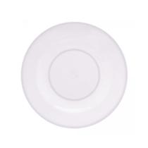 Prato Raso de Melamina Basic Branco 25cm Lyor