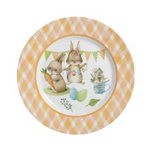 Prato Raso de Páscoa Follow the Bunny Plus 28,5cm Alleanza