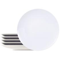 Prato Raso de Porcelana 25cm Leonora 6 Unidades - Tramontina 96950/007
