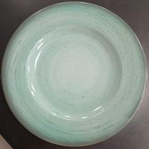 Prato Raso de Porcelana 27cm Rustico Verde Tramontina Prato Raso de Porcelana 27cm Rustico Verde Tramontina