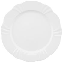 Prato Raso De Porcelana 29Cm Soleil White Branco Oxford Prato Raso De Porcelana 29Cm Soleil White Branco Oxford