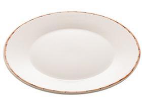 PRATO RASO DE PORCELANA BAMBU 27,5cm PRATO RASO DE PORCELANA BAMBU 27,5cm