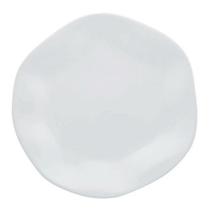 Prato Raso de Porcelana Branco 27,5cm Ryo White Oxford