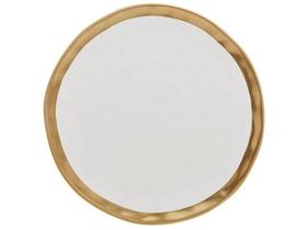 Prato Raso de Porcelana Branco Redondo 25cm Wolff Mesa Dubai