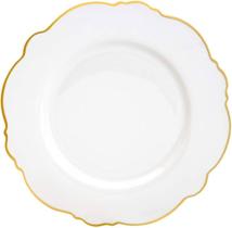 Prato Raso de Porcelana Branco Redondo 28cm Wolff Maldivas Prato Raso de Porcelana Branco Redondo 28cm Wolff Maldivas