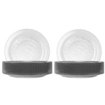 Prato Raso de Vidro Duralex Primavera 23cm 24 Unidades - Nadir 5731 Prato Raso de Vidro Duralex Primavera 23cm 24 Unidades - Nadir 5731