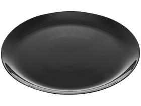 Prato Raso de Vidro Opalino Diwali Black 27cm