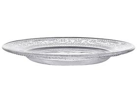 Prato Raso de Vidro Transparente Redondo 17,5cm Hauskraft Turim Prato Raso de Vidro Transparente Redondo 17,5cm Hauskraft Turim