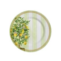 Prato Raso Doce Limone Decorativo Mesa Posta Páscoa 30cm Prato Raso Doce Limone Decorativo Mesa Posta Páscoa 30cm
