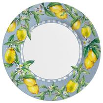 Prato raso em cerâmica Amalfitana Alleanza 29 cm Prato raso em cerâmica Amalfitana Alleanza 29 cm