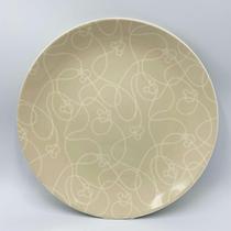 Prato Raso em cerâmica com estampa do Mickey Abstrato 25cm