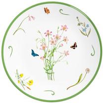 Prato raso em cerâmica Coup Jardim Campestre Alleanza 29 cm Prato raso em cerâmica Coup Jardim Campestre Alleanza 29 cm