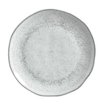 Prato Raso Em Cerâmica Echo 26cm Porto Brasil Prato Raso Em Cerâmica Echo 26cm Porto Brasil