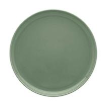 Prato Raso Em Cerâmica Flat Matcha 26cm Oxford Prato Raso Em Cerâmica Flat Matcha 26cm Oxford