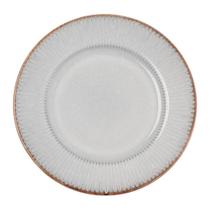Prato Raso Em Cerâmica Linear 27cm Lyor Prato Raso Em Cerâmica Linear 27cm Lyor