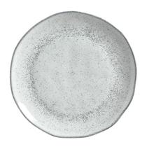 Prato Raso Em Cerâmica Orgânico Echo 26,5cm Porto Brasil Prato Raso Em Cerâmica Orgânico Echo 26,5cm Porto Brasil