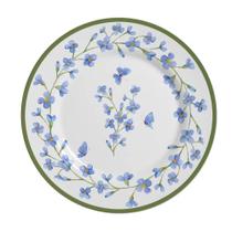 Prato Raso em Cerâmica Páscoa Aurora Floral 29,5cm - 1 unid.