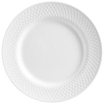 Prato raso em cerâmica Split White Alleanza 29 cm