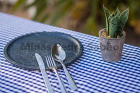 Prato raso em pedra sabão de 28 cm - curado