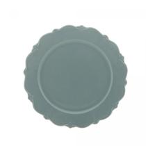 Prato Raso em Porcelana Fancy Menta 27cm Wolff
