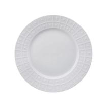 Prato raso em porcelana Limoges Osmose Blanc 26,5cm