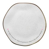 Prato Raso Em Porcelana Ryo Magia 27cm Oxford - Exclusivo