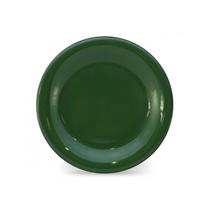 Prato Raso Esmaltado Verde - 26 cm