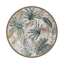 Prato Raso Eudora Plus Acetinado Cerâmica Alleanza 28cm 1ªL