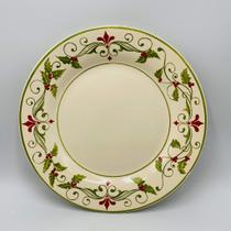 Prato Raso Flor de Lis 26,5cm- Luiz Salvador