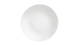 Prato Raso Jacqueline em Porcelana Branca 25 cm Tramontina