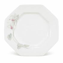 Prato Raso Jantar Refeição 28cm Encanto Porcelana Decorada Schmidt Prato Raso Jantar Refeição 28cm Encanto Porcelana Decorada Schmidt