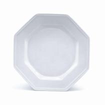 Prato Raso Jantar Refeição 28m Prisma Branco Porcelana Schmidt Prato Raso Jantar Refeição 28m Prisma Branco Porcelana Schmidt