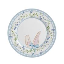 Prato Raso Lírio da Páscoa Decorativo Mesa Posta 30cm Prato Raso Lírio da Páscoa Decorativo Mesa Posta 30cm