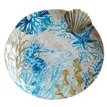 Prato Raso Melamina Estrela do Mar 28cm Verde 50082 - EntreCasa