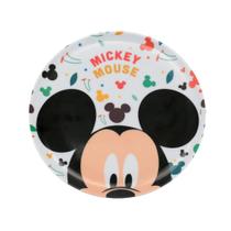 Prato Raso Melamina Infantil Mickey Mouse Disney 20cm - Tuut Prato Raso Melamina Infantil Mickey Mouse Disney 20cm - Tuut