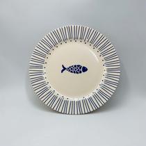 Prato Raso Melamina Pacific Azul 27,5cm