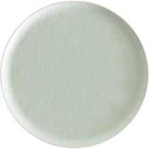 Prato Raso Melamina Texture 28cm Erva Doce