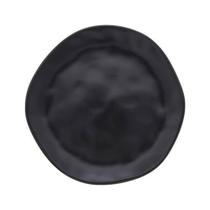 Prato Raso Organic Preto - 26 cm - COPA & CIA Prato Raso Organic Preto - 26 cm - COPA & CIA