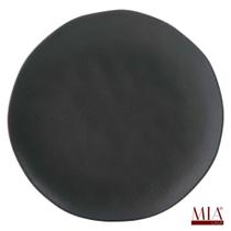 Prato Raso Orgânico Preto Matte 26,5cm