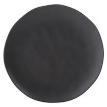 Prato Raso Orgânico Preto Matte 27,5cm 121473901 - Porto Brasil
